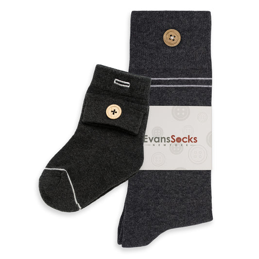 Pearl Street Dress Sock - Father & Son Pack (Youth)