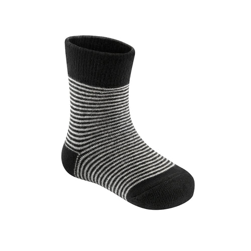 Dress Crew - Baby 3 Pack | Black and White Stripes
