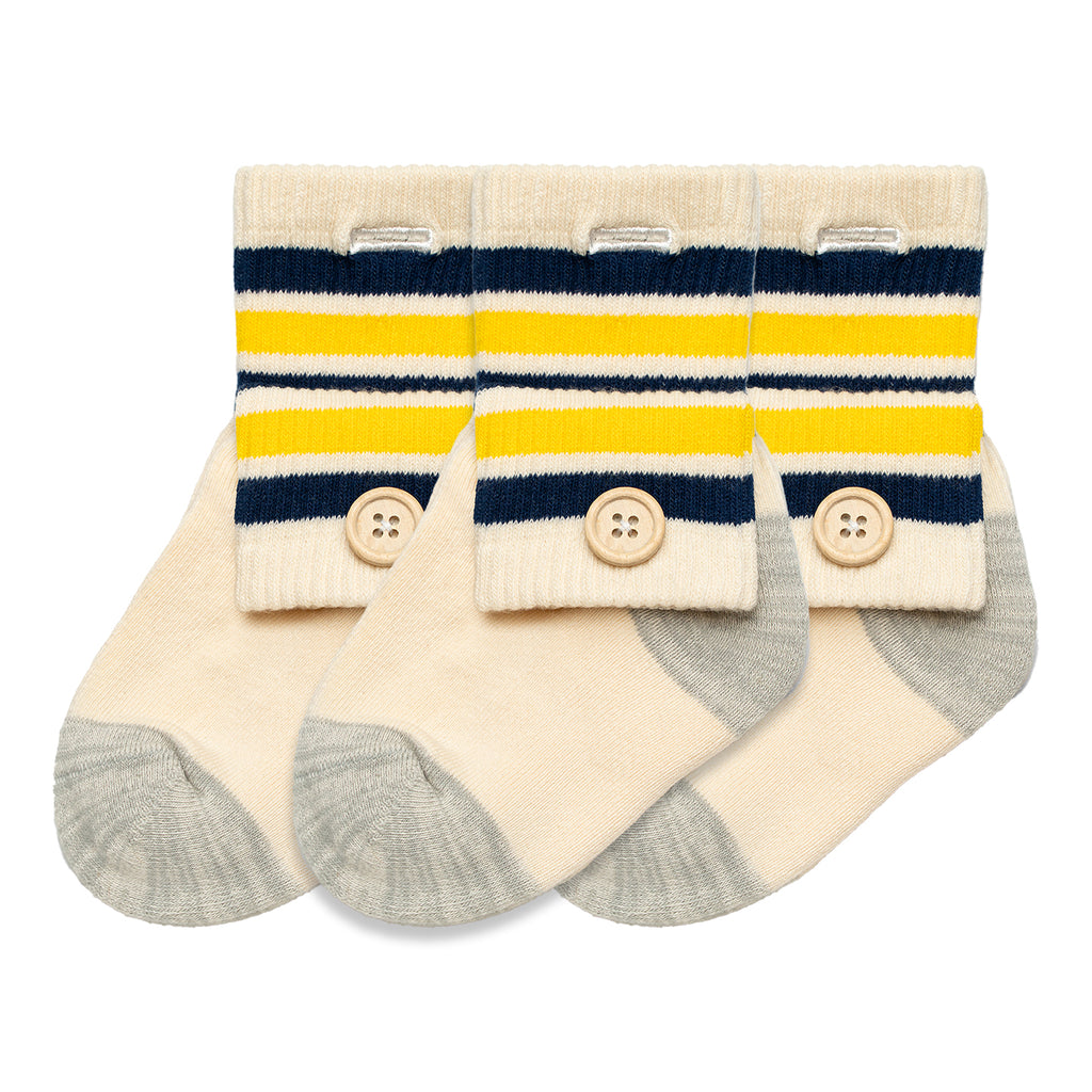 Everyday Crew - Youth - 3 Pack | Varsity Blue & Gold