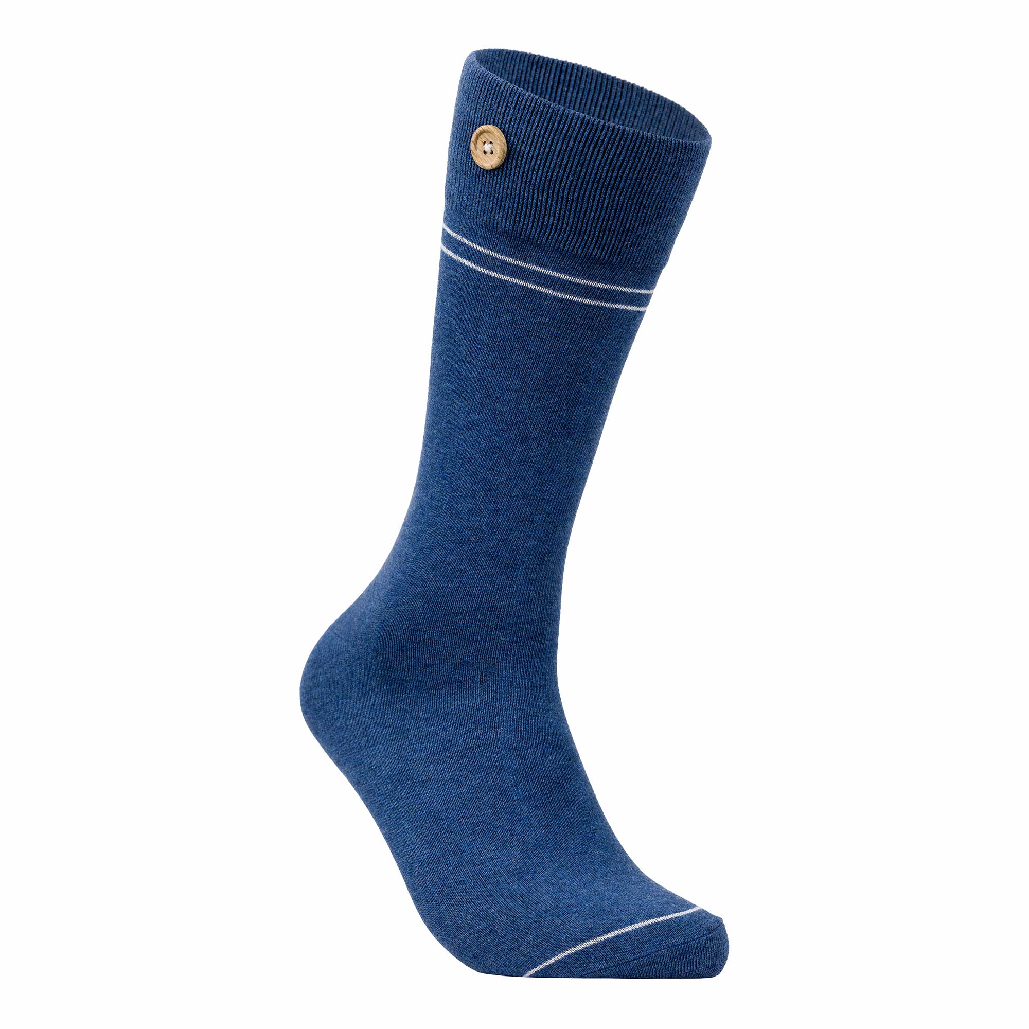 loose fitting dress socks Loose Fit Stays Up Mid-Calf Dress Socks Navy / Large